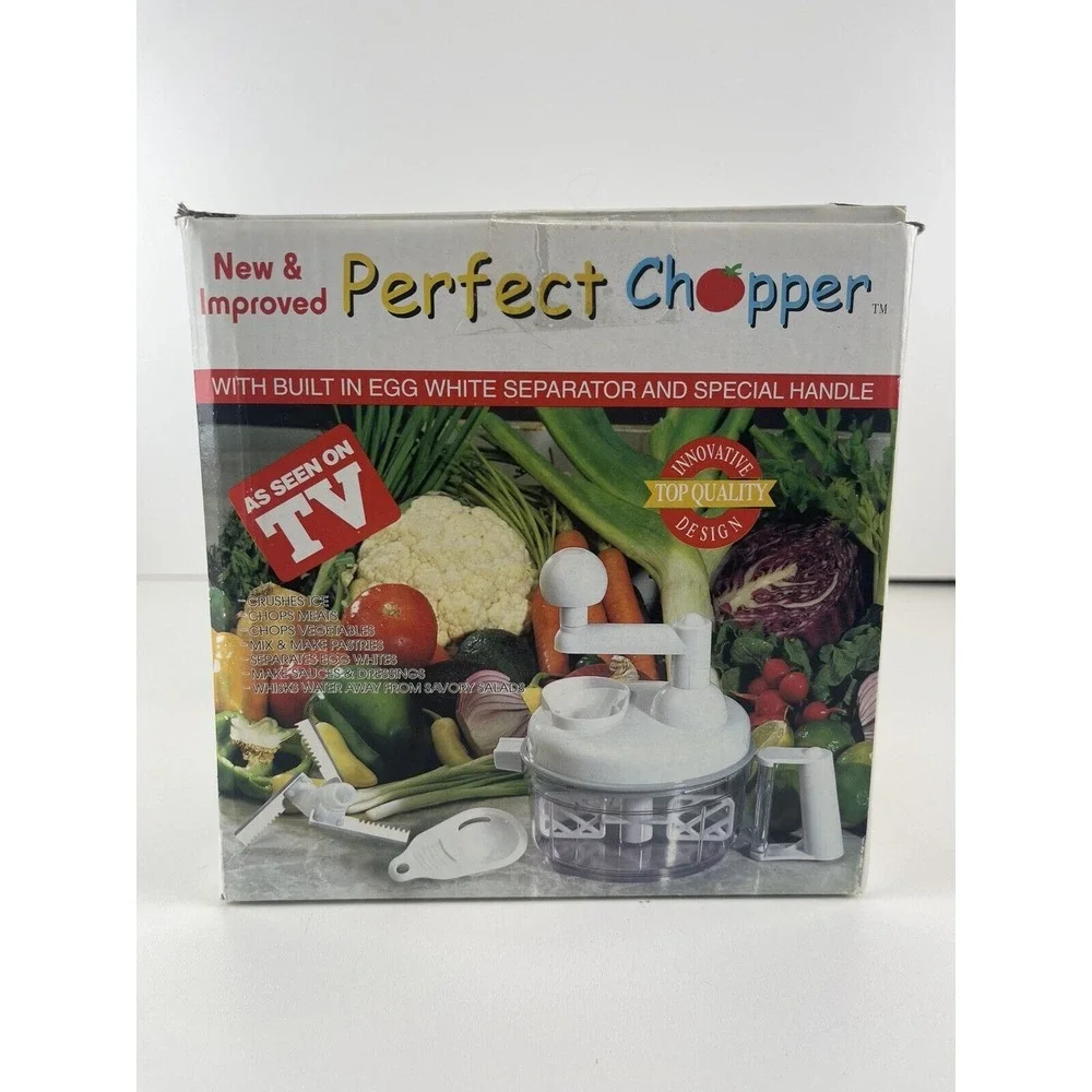 Perfect Chopper AS SEEN ON TV New and Improved Professional (Top Quality, Open)